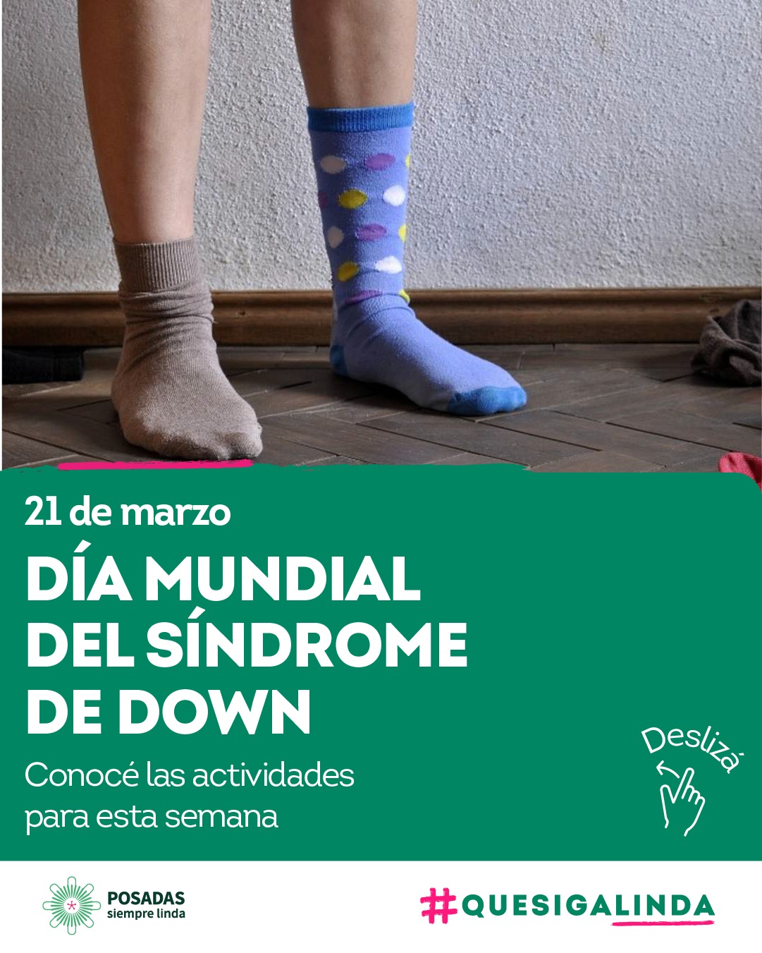 Posadas celebra el Día del Síndrome de Down
